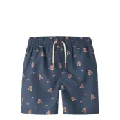 name it Nkmzaddi Swim Shorts Box - Navy - 128