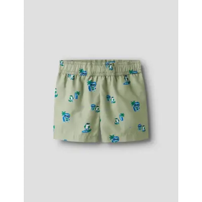 name it Nmmzaka Swim Shorts Tb - Khaki green - 92