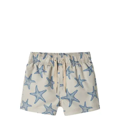 Name It Nmmzimon Swim Shorts Beige