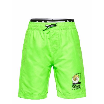 Neal Solid Badshorts Grön Molo