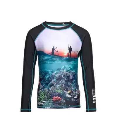 Neptune Ls *Villkorat Erbjudande Swimwear UV Clothing UV Tops Multi/mönstrad Molo