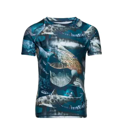 Neptune Swimwear UV Clothing UV Tops Blå Molo