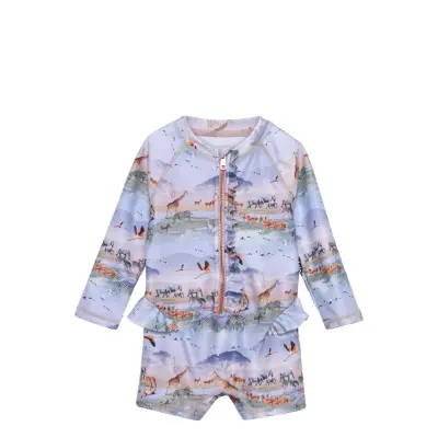 Nigella Swimwear UV Clothing UV Suits Blå Molo