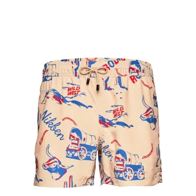 Nikben Rodeo Badshorts Beige Nikben