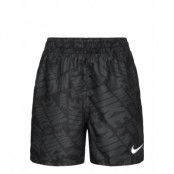 NIKE SWIM Nike B 4" Volley Short Tossed Block Svart