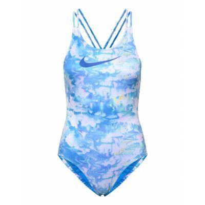 NIKE SWIM Nike Crossback Piece Dream Blå