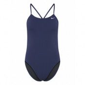 NIKE SWIM Nike Hydrastrong Solid Cutout Piece Marinblå