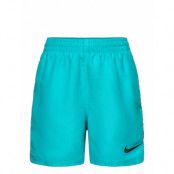 NIKE SWIM Nike Logo Tape Lap 4" Volley Short Blå