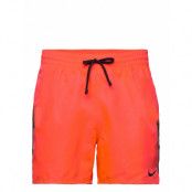 Nike M 5" Volley Short Sol/Logo *Villkorat Erbjudande Badshorts Orange NIKE SWIM