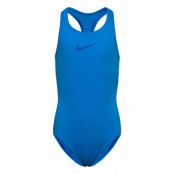 Nike Racerback Piece Sport Swimsuits Blue NIKE SWIM
