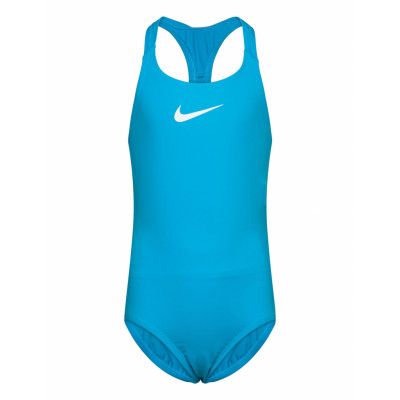 Nike Racerback Piece Sport Swimsuits Blue NIKE SWIM