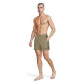 NIKE SWIM Nike Breaker Logo Tape 5" Volley Short - Beige - XL