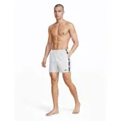 NIKE SWIM Nike Breaker Logo Tape 5" Volley Short - White - XL