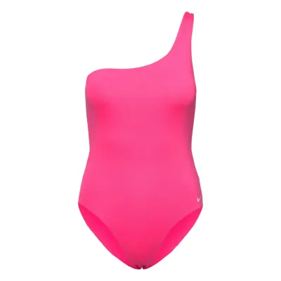 NIKE SWIM Nike Essential Asymmetrical Piece Rosa