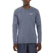 NIKE SWIM Nike Heather Long Sleeve Hydroguard - Navy - XS