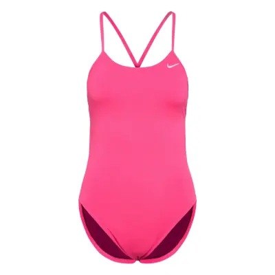 NIKE SWIM Nike Hydrastrong Solid Cutout Piece Rosa