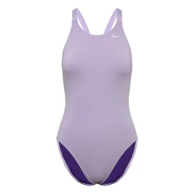NIKE SWIM Nike Hydrastrong Solid Fastback Piece Lila