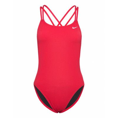NIKE SWIM Nike Hydrastrong Solid Spiderback Piece Röd
