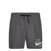 NIKE SWIM Nike Logo 5" Volley Short Grå
