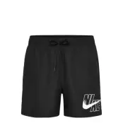 NIKE SWIM Nike Logo 5" Volley Short Svart