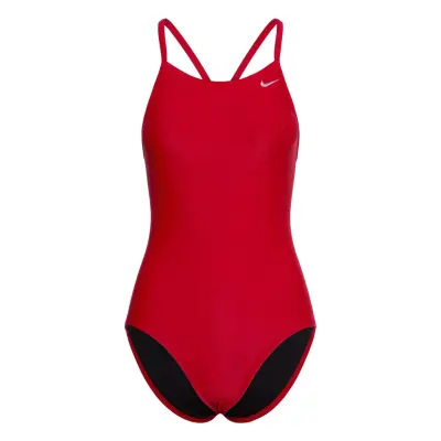 NIKE SWIM Nike Solid Racerback Piece Röd