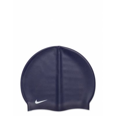 NIKE SWIM Nike Solid Silic Adult Cap Marinblå