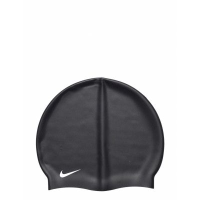 NIKE SWIM Nike Solid Silic Adult Cap Svart