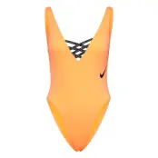 NIKE SWIM Nike W U-Back Piece Orange