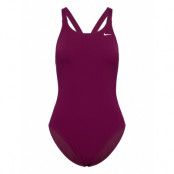 NIKE SWIM Nike Hydrastrong Solid Fastback Piece Burgundy