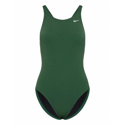 NIKE SWIM Nike Hydrastrong Solid Fastback Piece Grön