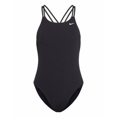 NIKE SWIM Nike Hydrastrong Solid Spiderback Piece Svart