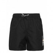 Niko Solid Badshorts Svart Molo