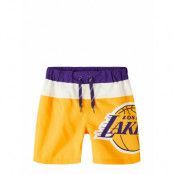 Nkmmarkus Nba Swimshorts Ous *Villkorat Erbjudande Badshorts Multi/mönstrad Name It