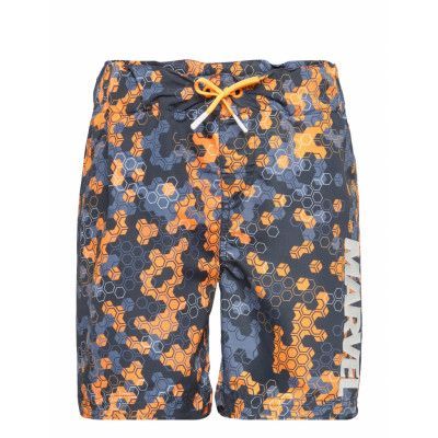 Nkmmarvel Magne Swimshorts Mar Badshorts Multi/mönstrad Name It