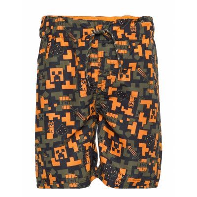 Nkmminecraft Mitsu Swimshorts Bfu Badshorts Orange Name It