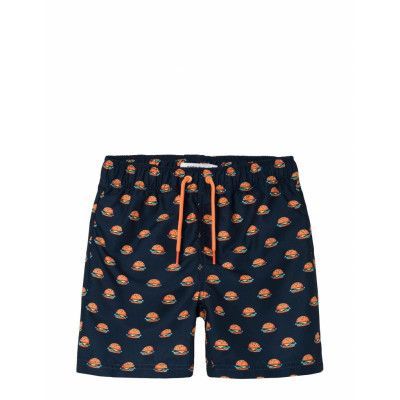 Name It Nkmzaddi Swim Shorts Box Marinblå