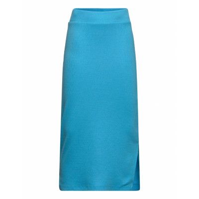 Nlfdida Long Skirt Dresses & Skirts Skirts Midi Skirts Blue LMTD