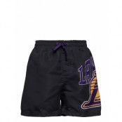 Nlmmadison Nba Swimshorts Ous Badshorts Svart LMTD