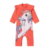 Name It Nmfmasa Mlp 3/4 Uv Suit Cplg Korall