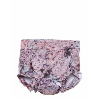 Nmfzelma Swim Brief W Shield Swimwear Nappie Briefs Multi/mönstrad Name It