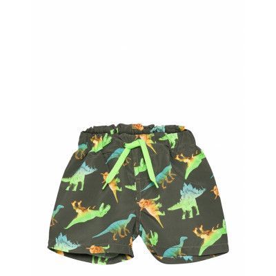 Nmmdino Benja Swimshorts Non Badshorts Grön Name It