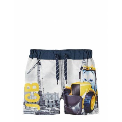 Nmmmanga Jcb Long Swimshorts Bfu Badshorts Multi/patterned Name It