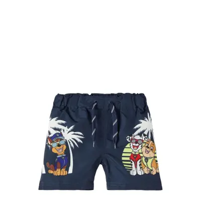 Nmmmessi Pawpatrol Long Swimshorts Cplg Badshorts Navy Name It
