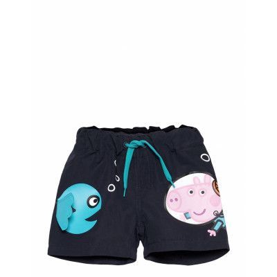 Nmmpeppapig Juso Swimshorts Pep Badshorts Blå Name It