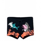 Nmmpeppapig Topi Swimtights Pep Badshorts Blå Name It