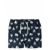 Name It Nmmzimon Long Swim Shorts Marinblå