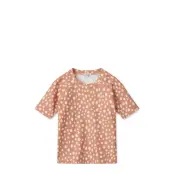 Liewood Noah Printed Shortsleeve Swim Tee Korall