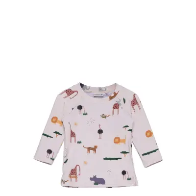 Noah Swim Tee *Villkorat Erbjudande Swimwear UV Clothing UV Tops Grå Liewood