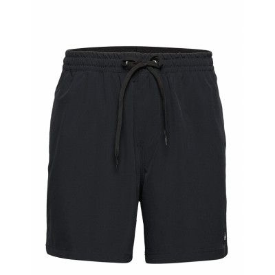 Oceanmade Stretch Volley 16 Badshorts Svart Quiksilver