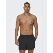 ONLY & SONS Onsted Life Short Swim Noos - Black - L